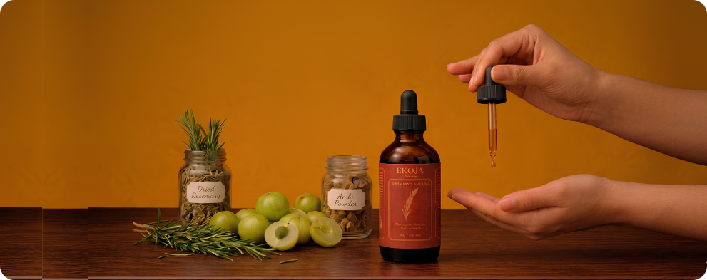 Ekoja Beauty's Rosemary & Amla Oil